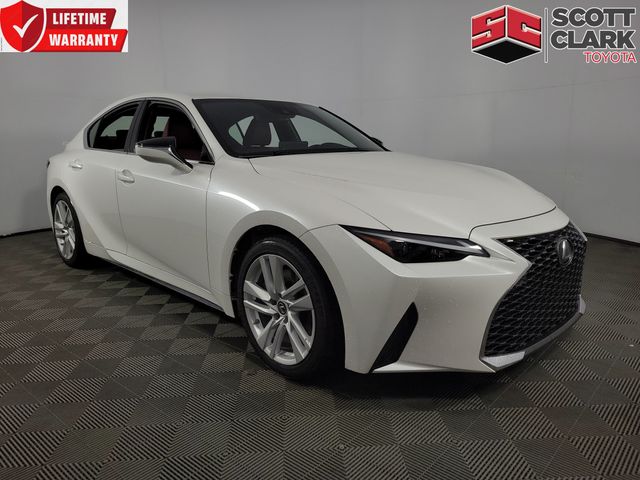 White Pearl 2021 Lexus IS 300 RWD Sedan Rear-Wheel Drive 8-Speed Automatic