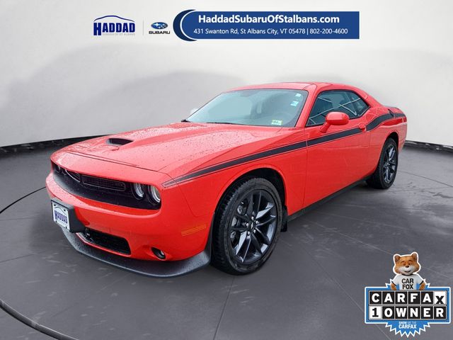 Torred Clearcoat 2021 Dodge Challenger Coupe All-Wheel Drive 8-Speed Automatic