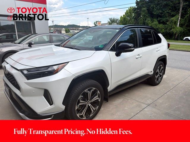 Midnight Black Metallic 2025 Toyota RAV4 Plug-in Hybrid SUV / Crossover All-Wheel Drive Continuously Variable Transmission