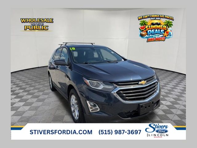 Storm Blue Metallic 2018 Chevrolet Equinox 1.5T LT FWD SUV / Crossover Front-Wheel Drive 6-Speed Automatic Overdrive