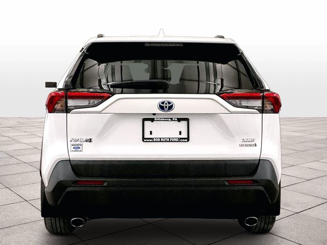2022 Toyota RAV4 Hybrid XLE White at Phil Fitts Ford