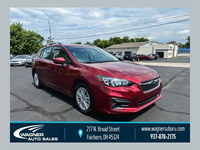Venetian Red Pearl 2017 Subaru Impreza Hatchback All-Wheel Drive Continuously Variable Transmission
