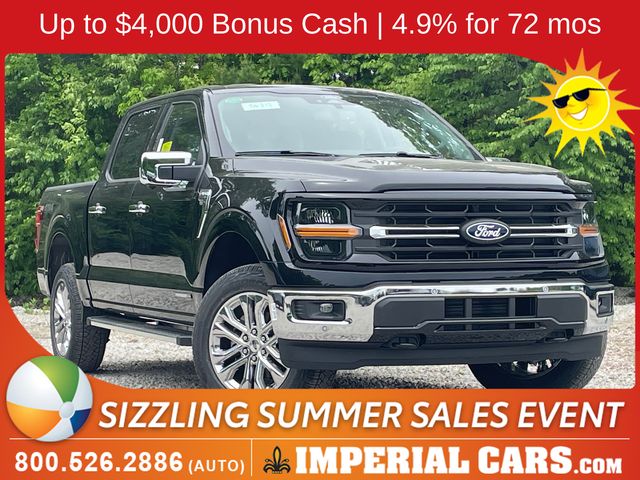 Agate Black Metallic 2026 Ford F-150 Pickup Truck Four-Wheel Drive Automatic