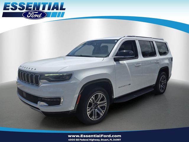 Bright White Clearcoat 2024 Jeep Wagoneer SUV / Crossover Four-Wheel Drive 8-Speed Automatic