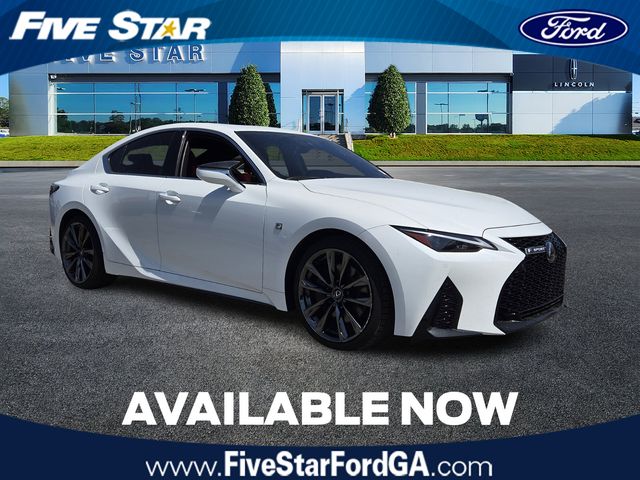 Ultra White 2024 Lexus IS 350 F Sport RWD Sedan Rear-Wheel Drive 8-Speed Automatic