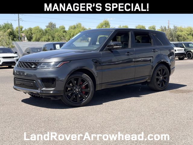 Carpathian Gray Premium Metallic 2022 Land Rover Range Rover Sport HSE Silver Edition AWD Pickup Truck All-Wheel Drive 8-Speed Automatic