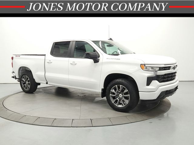 Summit White 2025 Chevrolet Silverado 1500 Pickup Truck Four-Wheel Drive Automatic