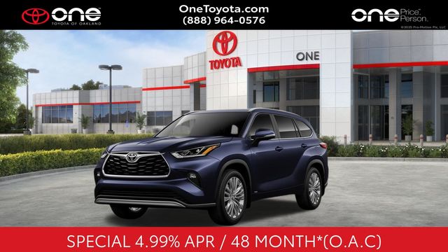 Blueprint 2026 Toyota Highlander Hybrid SUV / Crossover All-Wheel Drive Continuously Variable Transmission