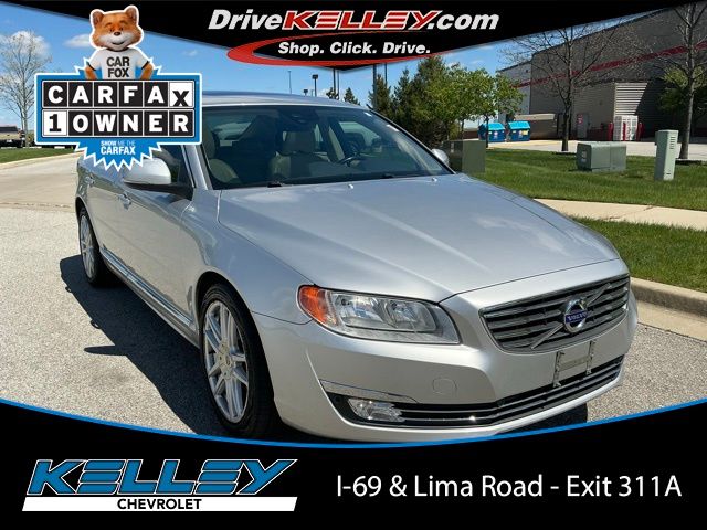 Bright Silver Metallic 2016 Volvo S80 T5 Sedan Front-Wheel Drive Automatic