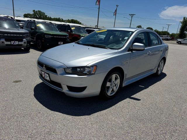 Apex Silver Metallic 2013 Mitsubishi Lancer SE AWD Sedan All-Wheel Drive Continuously Variable Transmission