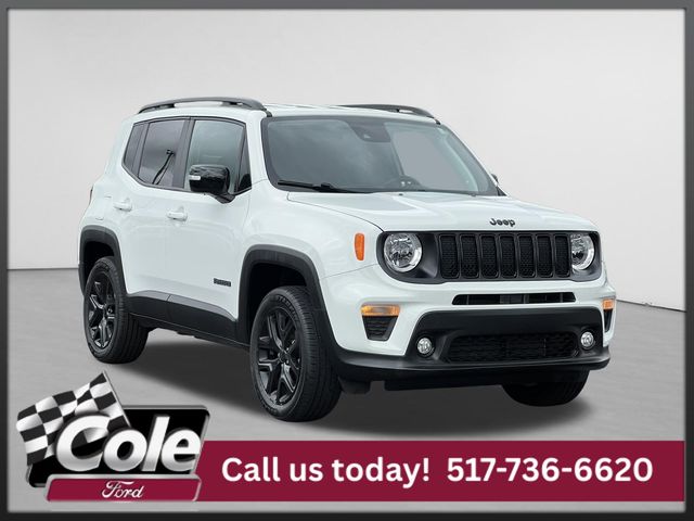 Alpine White Clearcoat 2023 Jeep Renegade SUV / Crossover Four-Wheel Drive 9-Speed Automatic