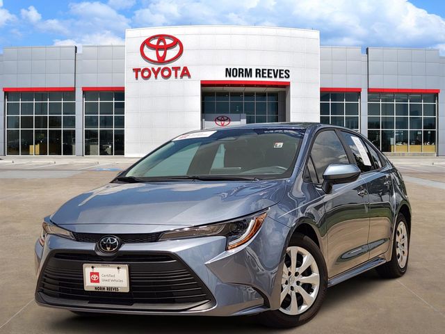 Celestite 2024 Toyota Corolla LE FWD Sedan Front-Wheel Drive Continuously Variable Transmission