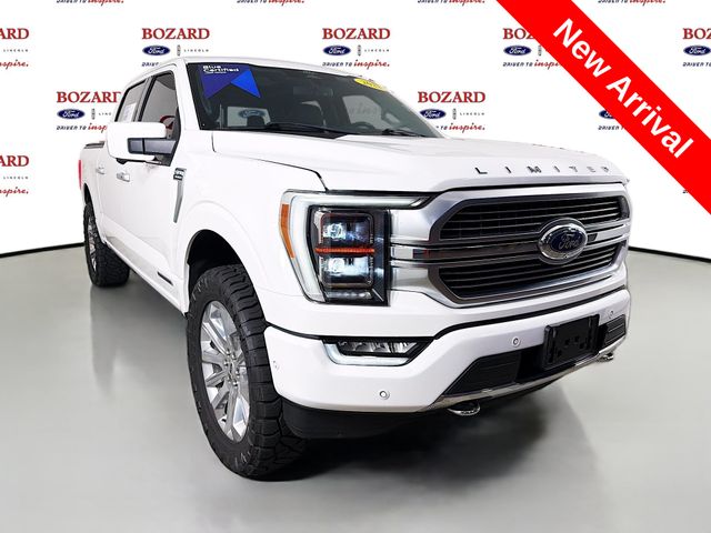 White Metallic 2022 Ford F-150 Pickup Truck Four-Wheel Drive Automatic