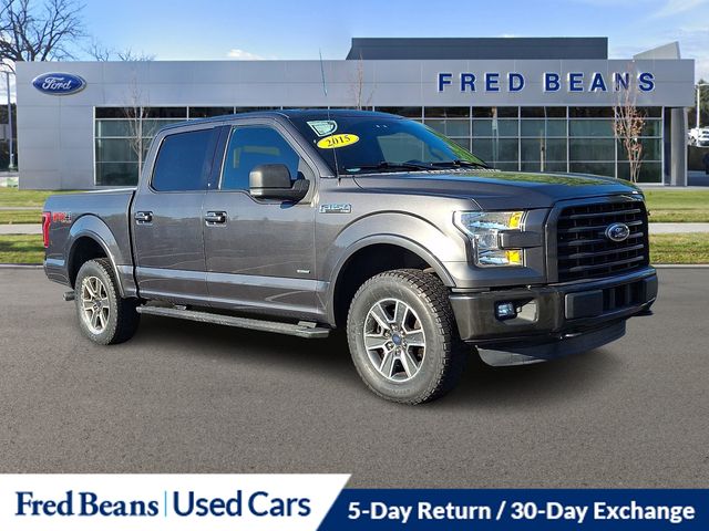 Gray (Magnetic Metallic) 2015 Ford F-150 Pickup Truck Four-Wheel Drive 6-Speed Automatic