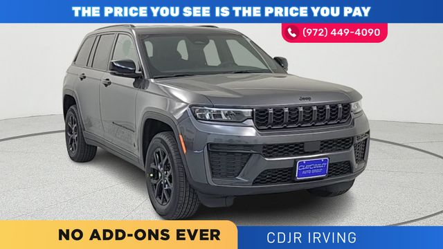 Baltic Gray Metallic Clearcoat 2026 Jeep Grand Cherokee SUV / Crossover 4X2 8-Speed Automatic