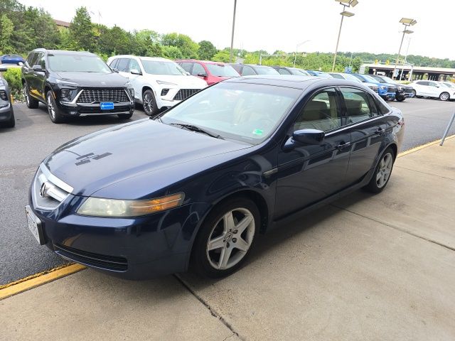 Abyss Blue Pearl 2005 Acura TL Sedan Front-Wheel Drive 5-Speed Automatic Overdrive