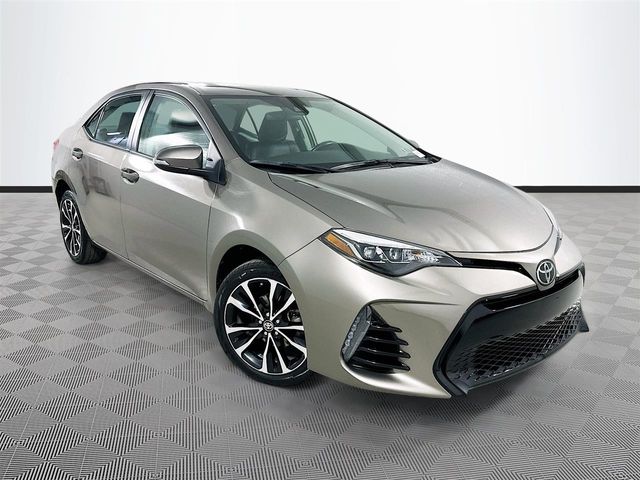 Gray Metallic 2017 Toyota Corolla SE Sedan Front-Wheel Drive Continuously Variable Transmission