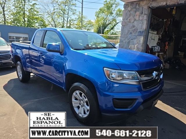 Blue Metallic 2018 Chevrolet Colorado LT Extended Cab LB RWD Pickup Truck 4X2 8-Speed Automatic
