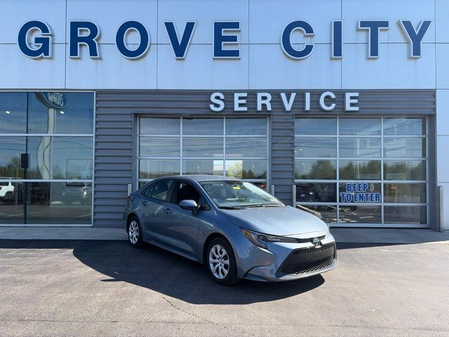 2021 Toyota Corolla LE Blue at Bob Ruth Ford