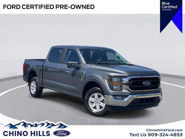 Gray Metallic 2023 Ford F-150 XLT SuperCrew RWD Pickup Truck 4X2 Automatic