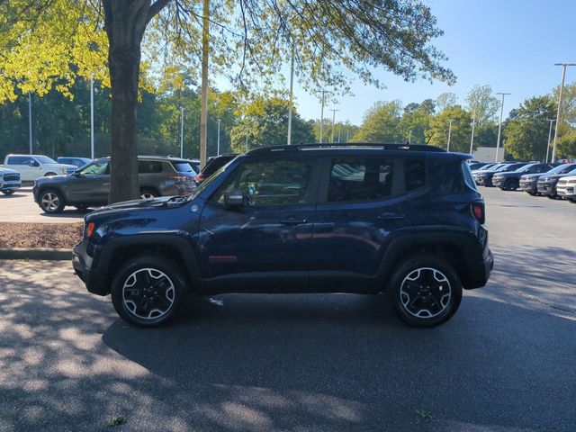 Used 2017 Blue Jeep Trailhawk image 2