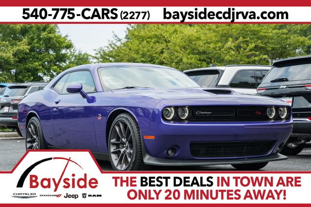 Purple (Plum Crazy Pearlcoat) 2023 Dodge Challenger Coupe Rear-Wheel Drive 8-Speed Automatic