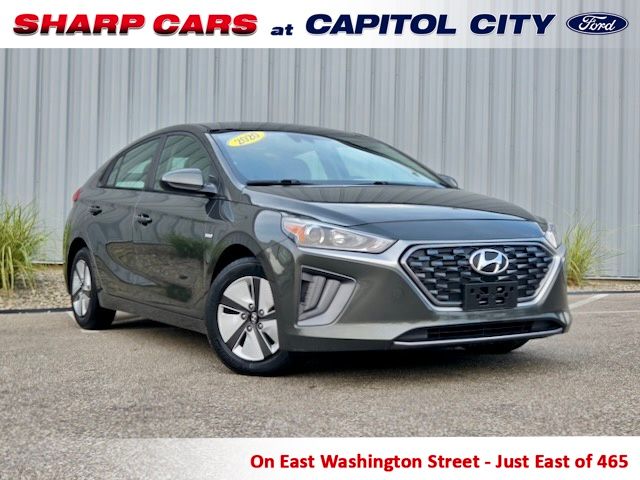 Amazon Gray 2020 Hyundai Ioniq Hybrid Hatchback Front-Wheel Drive 6-Speed Dual Clutch