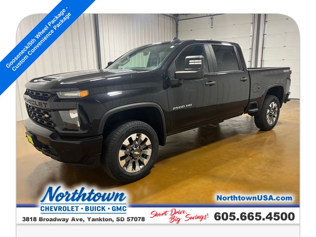 Mosaic Black Metallic 2022 Chevrolet Silverado 2500HD Pickup Truck Four-Wheel Drive 6-Speed Automatic