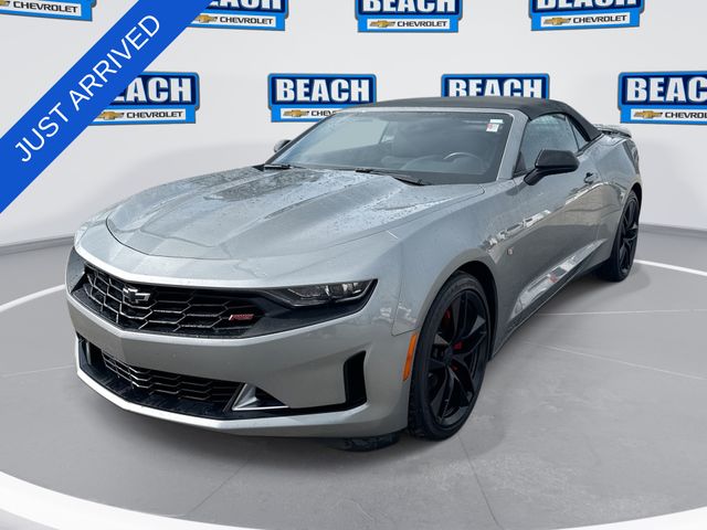 Sharkskin Metallic 2023 Chevrolet Camaro 1LT Convertible RWD Convertible Rear-Wheel Drive 8-Speed Automatic