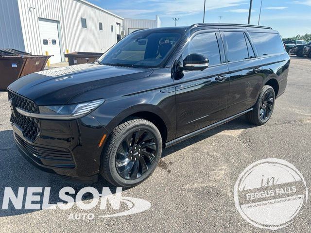 Infinite Black Metallic Clearcoat 2025 Lincoln Navigator L Reserve 4WD SUV / Crossover Four-Wheel Drive Automatic