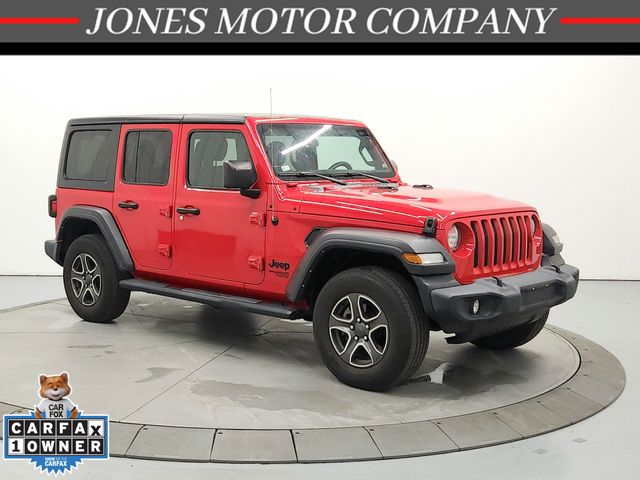 Red Clearcoat 2021 Jeep Wrangler SUV / Crossover Four-Wheel Drive 8-Speed Automatic