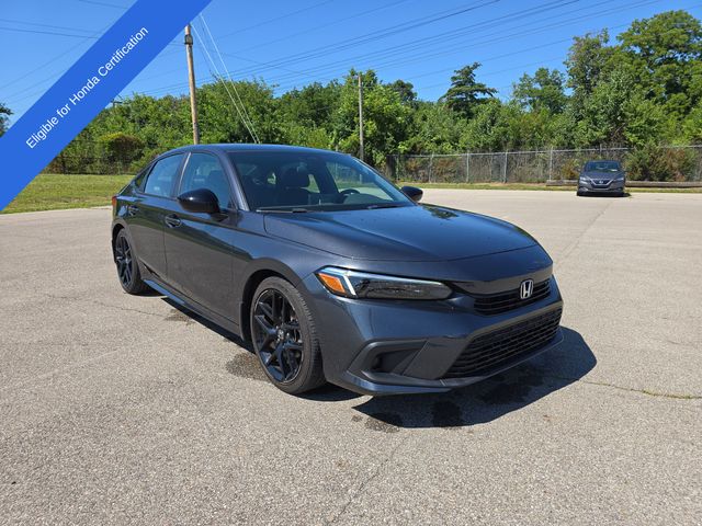  2024 Honda Civic Sedan Front-Wheel Drive Continuously Variable Transmission