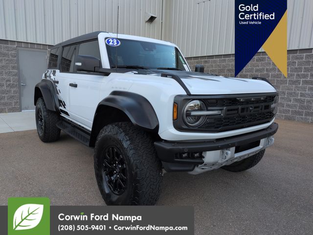 Oxford White 2023 Ford Bronco Raptor SUV / Crossover Four-Wheel Drive Automatic