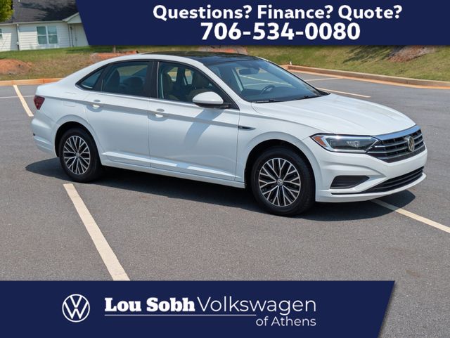 White 2019 Volkswagen Jetta Sedan Front-Wheel Drive 8-Speed Automatic