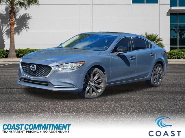 Gray 2021 Mazda MAZDA6 Sedan Front-Wheel Drive 6-Speed Automatic