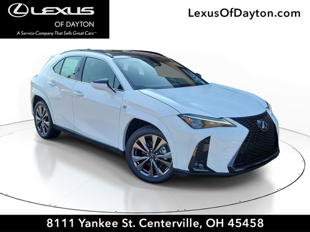 Ultra White w/ Obsidian Roof 2026 Lexus UX Hybrid SUV / Crossover All-Wheel Drive Continuously Variable Transmission
