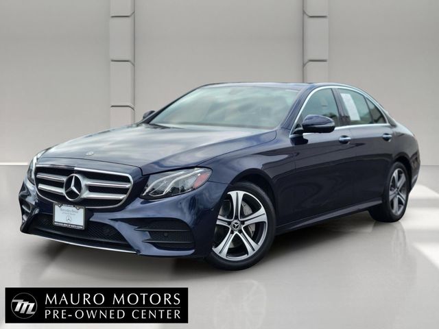 Blue 2020 Mercedes-Benz E-Class Sedan All-Wheel Drive 9-Speed Automatic