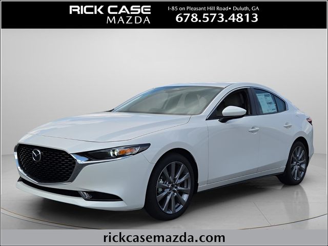 Snowflake White Pearl Mica 2026 Mazda MAZDA3 Sedan Front-Wheel Drive 6-Speed Automatic