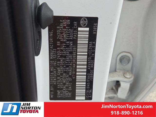 Used 2024 Toyota Camry Sedan