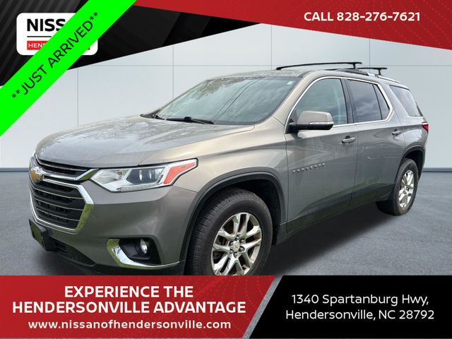 Pepperdust Metallic 2018 Chevrolet Traverse LT Cloth AWD SUV / Crossover Four-Wheel Drive 9-Speed Automatic
