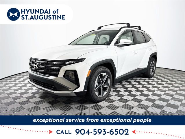 Serenity White Pearl 2026 Hyundai Tucson SEL Premium FWD SUV / Crossover Front-Wheel Drive 8-Speed Automatic