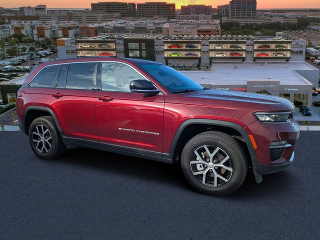 Velvet Red Pearlcoat 2024 Jeep Grand Cherokee Limited 4WD SUV / Crossover Four-Wheel Drive 8-Speed Automatic