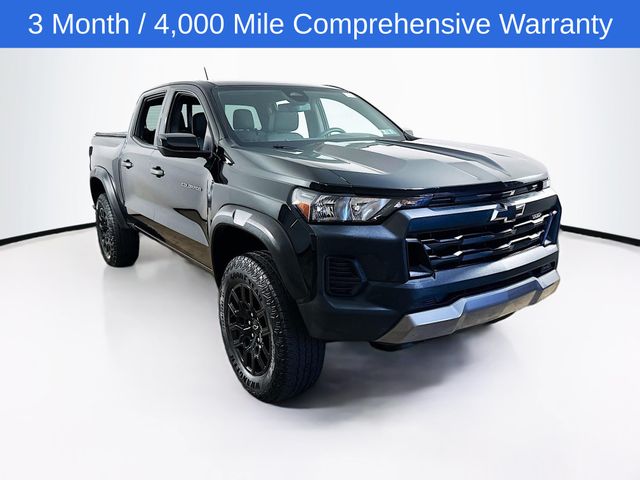 Black 2024 Chevrolet Colorado Pickup Truck Four-Wheel Drive 8-Speed Automatic