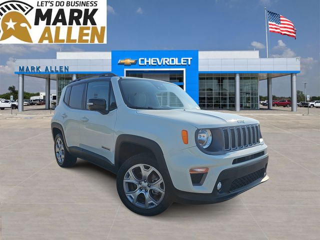 Alpine White Clearcoat 2022 Jeep Renegade Limited 4WD SUV / Crossover Four-Wheel Drive 9-Speed Automatic