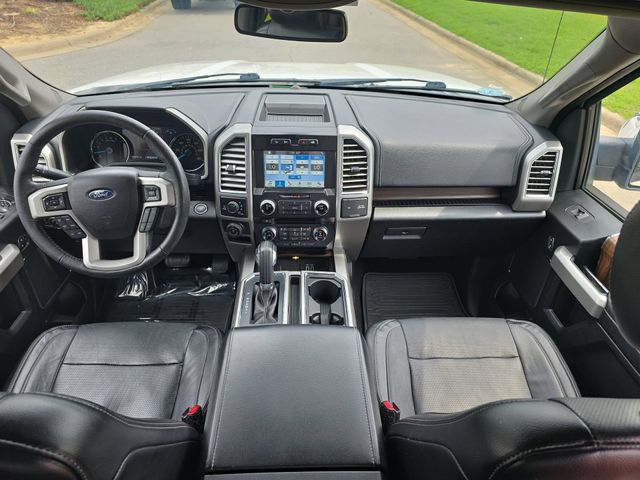 Used 2016 White Platinum Clearcoat Metallic Ford Lariat image 10