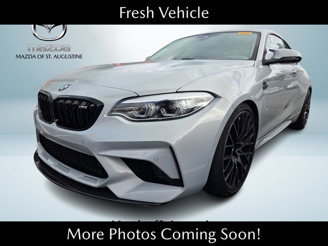 Silver Metallic 2020 BMW M2 Competition RWD Coupe Rear-Wheel Drive 7-Speed Automatic