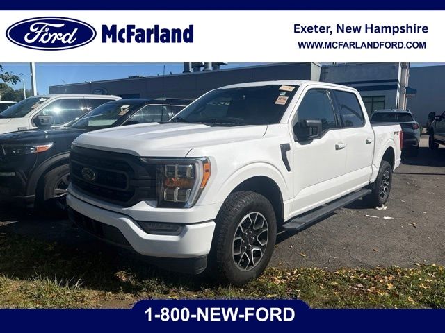 Oxford White 2023 Ford F-150 Pickup Truck Four-Wheel Drive Automatic