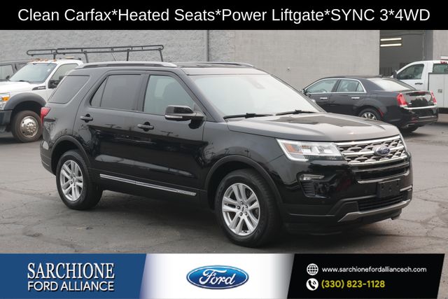 Shadow Black 2018 Ford Explorer SUV / Crossover All-Wheel Drive 6-Speed Automatic