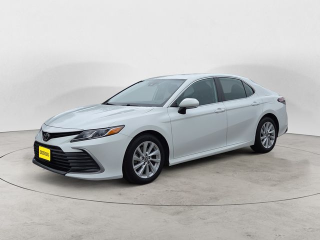 Super White 2021 Toyota Camry Sedan All-Wheel Drive 8-Speed Automatic