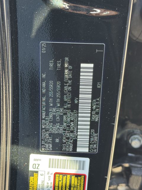 2025 Toyota Grand Highlander Limited Black at Toyota of Victoria